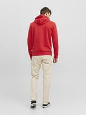 Jack&Jones Pánská mikina JJECORP Standard Fit 12233599 True Red (Velikost L)