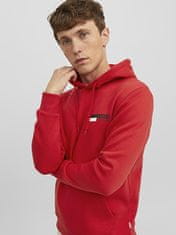 Jack&Jones Pánská mikina JJECORP Standard Fit 12233599 True Red (Velikost L)