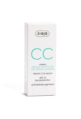 Ziaja CC krém pro podrážděnou a citlivou pleť s rozšířenými žilkami SPF 10 (CC Cream) 50 ml