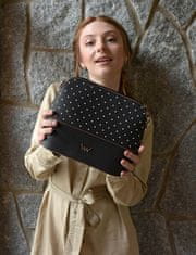 Vuch Dámská crossbody kabelka Cara Dotty Black