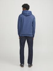 Jack&Jones Pánská mikina JJELOGO Standard Fit 12233597 Ensign Blue (Velikost L)