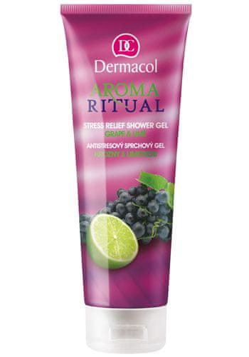 Dermacol Antistresový sprchový gel Hrozny s Limetkou 250 ml