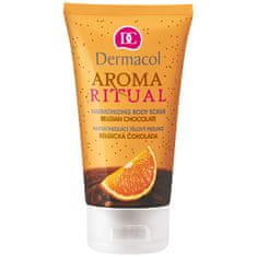 Dermacol Harmonizující tělový peeling Belgická Čokoláda s Pomerančem 150 ml