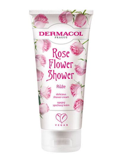 Dermacol Opojný sprchový krém Růže Flower Shower (Delicious Shower Cream) 200 ml