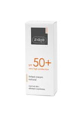 Ziaja Tónovací krém pro normální pleť SPF 50+ odstín přirozený (Tinted Cream) 50 ml