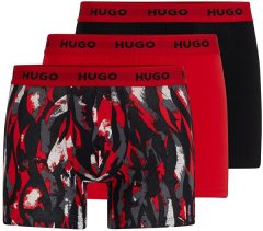 Hugo Boss 3 PACK - pánské boxerky HUGO 50510192-625 (Velikost M)