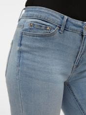 Vero Moda Dámské džíny VMFLASH Skinny Fit 10300174 Light Blue Denim (Velikost XS/32)