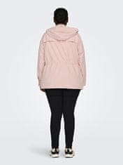 Only Carmakoma Dámská bunda CARNEWSTARLINE 15278695 Rose Smoke (Velikost 5XL/6XL)