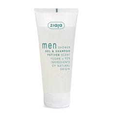 Ziaja Sprchový gel a šampon Vetiver Men (Gel & Shampoo) 200 ml