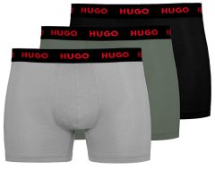 Hugo Boss 3 PACK - pánské boxerky HUGO 50503079-039 (Velikost XL)