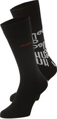 Hugo Boss 2 PACK - pánské ponožky HUGO 50510802-001 (Velikost 39-42)