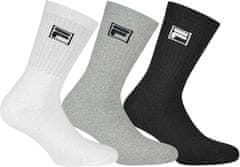 FILA 3 PACK - ponožky F9000-700 (Velikost 35-38)