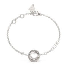 Guess Něžný ocelový náramek Rolling Hearts JUBB03344JWRH (Rozměr 17 - 21 cm - L)