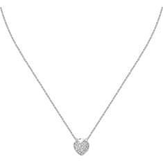 Morellato Něžný ocelový náhrdelník Srdíčko s krystaly Istanti SAVZ14