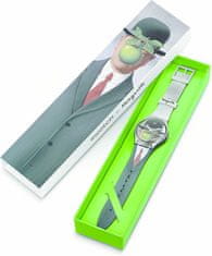 Swatch Le Fils de l`homme by Rene Magritte SUOZ350