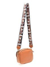 Renata Corsi Dámská kožená crossbody kabelka RC1751 Cognac