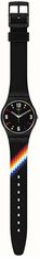 Swatch Black Carousel Squares SO28B705