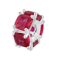 Brosway Nadčasový stříbrný přívěsek Fancy Passion Ruby FPR03