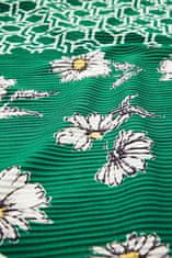 Desigual Dámský šátek Fou Green Arty Squa 24SAWA344014