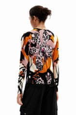 Desigual Dámský svetr Jers Orquidea Lacroix Regular Fit 24SWJF301001 (Velikost M)