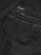 Jack&Jones Pánské džíny JJIGORDON Tapered Fit 12249140 Black Denim (Velikost L)