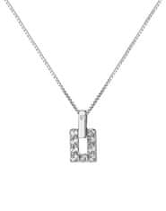 Hot Diamonds Stříbrný náhrdelník s diamantem a topazy Echo DP898