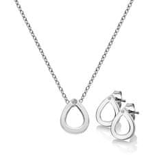 Hot Diamonds Sada stříbrných šperků Amulets SS135 (náhrdelník, náušnice)