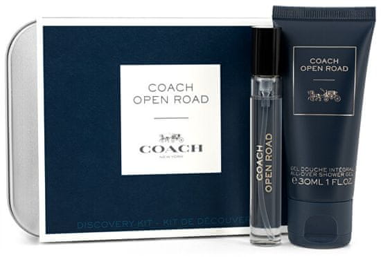 Coach Open Road - EDT 7,5 ml + sprchový gel 30 ml