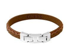 Guess Elegantní kožený náramek Tuson JUMB02143JWSTCGT/U