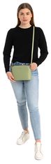 David Jones Dámská crossbody kabelka CM6938 Apple Green