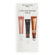 Revolution PRO Dárková sada Cream Face Wand Trio Medium