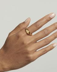 PDPAOLA Nadčasový pozlacený prsten Devi Vanilla AN01-A53 (Obvod 52 mm)