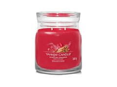 Yankee Candle Aromatická svíčka Signature sklo střední Sparkling Cinnamon 368 g