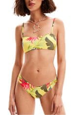 Desigual Dámské plavkové kalhotky Swim Palms Bott 24SWMK098003 (Velikost L)