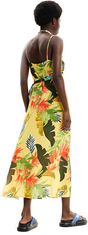 Desigual Dámské šaty Swim Tropical Leave 24SWMW139019 (Velikost M)