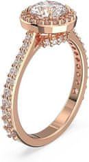 Swarovski Třpytivý bronzový prsten s krystaly Constella 563940 (Obvod 55 mm)