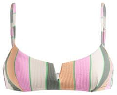 Roxy Dámská plavková podprsenka Vista Stripe Bralette ERJX305262-GNY3 (Velikost L)