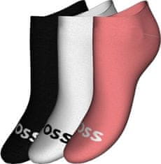 Hugo Boss 3 PACK - dámské ponožky BOSS 50502073-960 (Velikost 35-38)