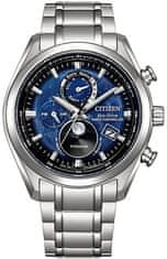 Citizen Tsukiyomi Moonphase Eco-Drive Radio Controlled Super Titanium BY1010-81L