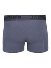Jack&Jones 3 PACK - pánské boxerky JACSHADE 12250607 Black (Velikost S)