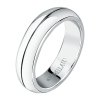 Elegantní ocelový prsten Love Rings SNA500 (Obvod 59 mm)