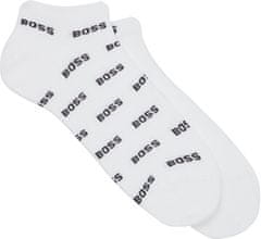 Hugo Boss 2 PACK - pánské ponožky BOSS 50511423-100 (Velikost 39-42)