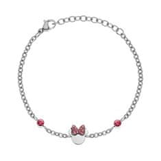 Disney Slušivý ocelový náramek Minnie Mouse B600588RPL-B.CS