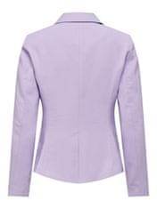 ONLY Dámský blejzr ONLSELMA-ARIS Regular Fit 15310836 Pastel Lilac (Velikost 34)