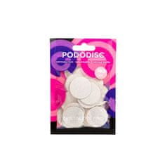 STALEKS Náhradní brusný papír pro pedikérský kotouč Pro L hrubost 180 (White Refill Pads for Pedicure Disc)