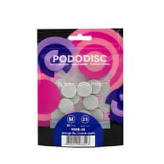 STALEKS Leštící houbička pro pedikérský kotouč Pro M (Disposable Files-sponges for Pedicure Disc) 25 ks