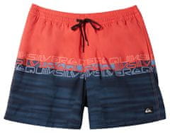 Quiksilver Pánské koupací kraťasy Everyday Wordblock Volley AQYJV03150-RMC6 (Velikost S)