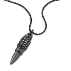Police Originální pánský náhrdelník z oceli Bullet PEAGN0034104