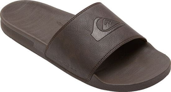 Quiksilver Pánské kožené pantofle Rivi Nubuck AQYL101379-CVJ1