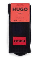 Hugo Boss 2 PACK - pánské ponožky HUGO 50510640-001 (Velikost 39-42)